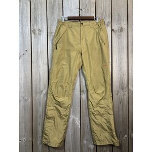 Clothin Insulated Ski Snow Pants Men's Small Tan Waterproof Winter Outdoor
